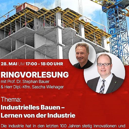 Vortrag: Industrielles Bauen – Lernen von der Industrie